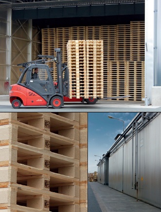 Storage & Drying for pallets